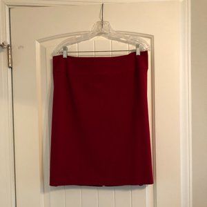 Holiday red skirt by Talbots
